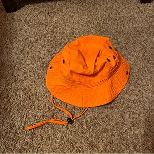 Orange Bucket Hat